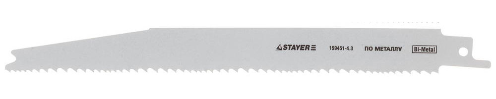 STAYER S345XF, L-180/200, Bi-Met, полотно для сабельной пилы (159451-4.3)