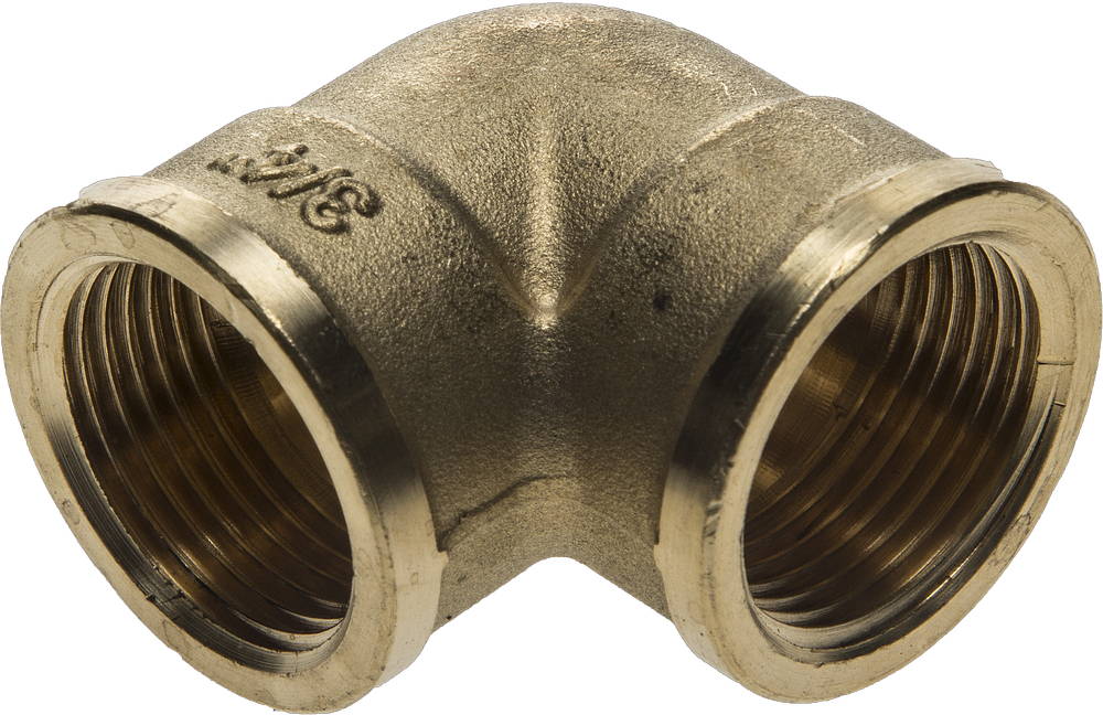 GENERAL FITTINGS 3/4″, латунь, уголок (51073-G/G-3/4)