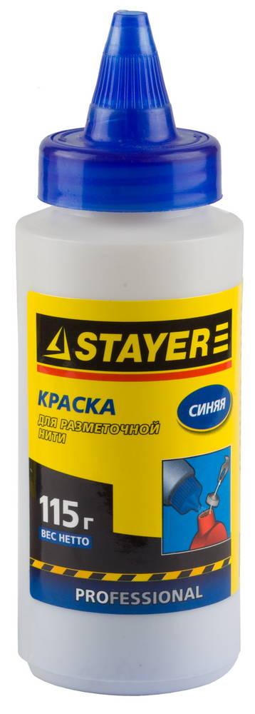 STAYER 115 г, синяя, краска для разметочной нити (2-06401-1)