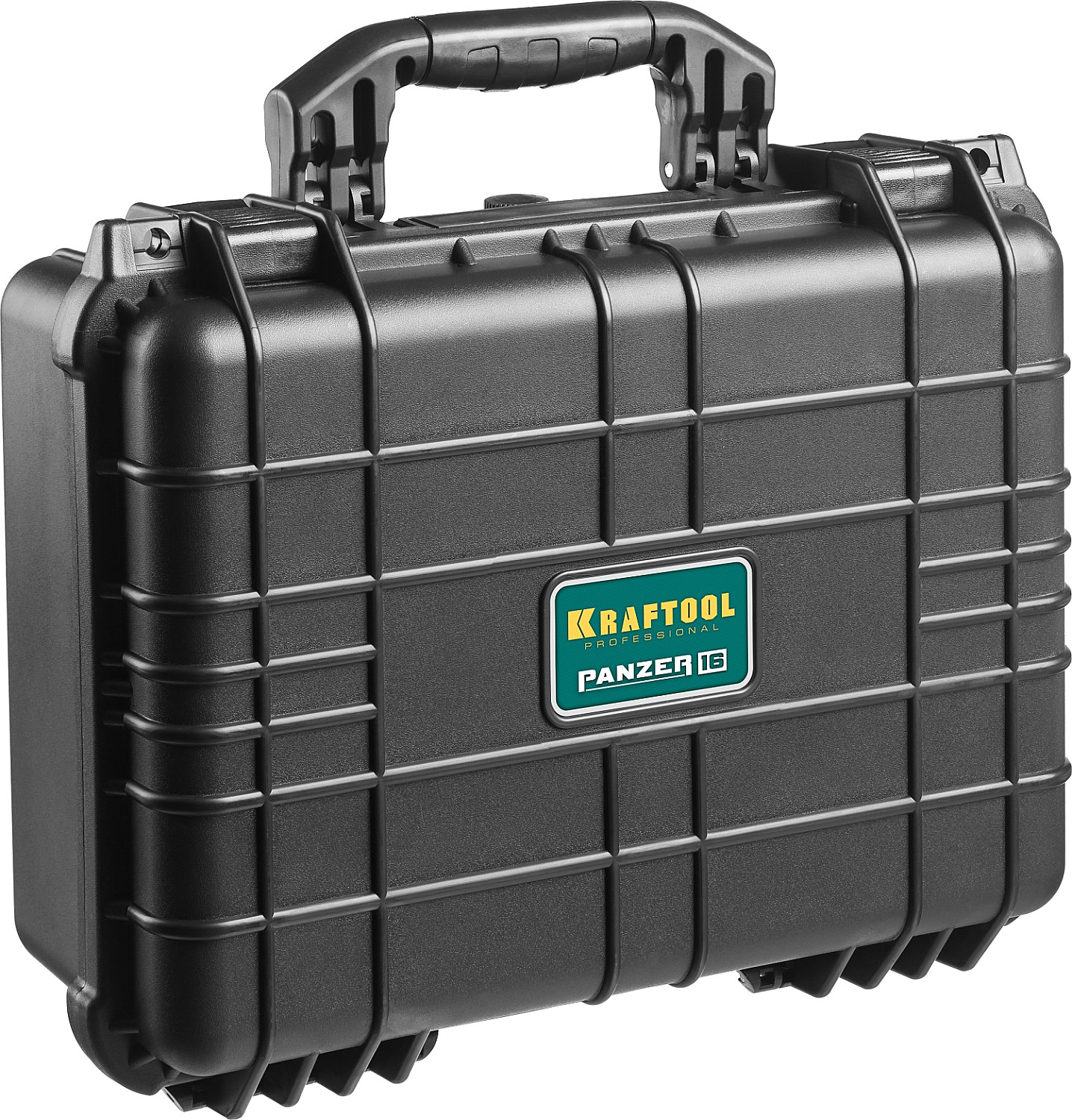 KRAFTOOL PANZER-16, 400 х 330 х 170 мм, (16″), IP55, ударопрочный пластиковый ящик (38251-16)