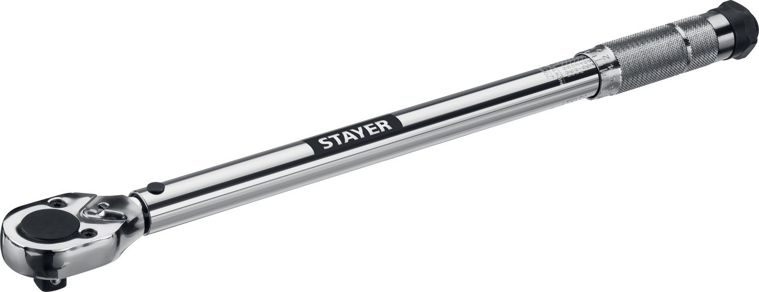 STAYER 1/2″, 28 — 210 Н·м, динамометрический ключ, Professional (64064-210)