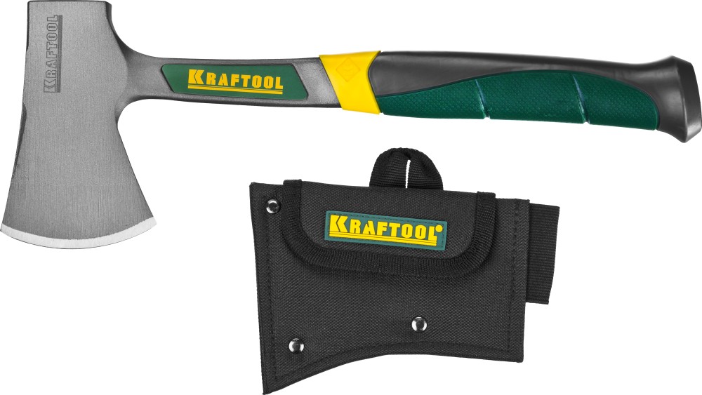 KRAFTOOL Extrem 600/850 г, 340 мм, Туристический цельнокованый топор (20645-06)