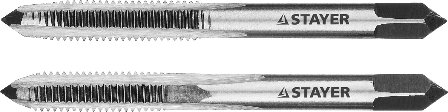 STAYER M5 х 0.8, 2 шт, комплект метчиков (28025-05-0.8-H2)