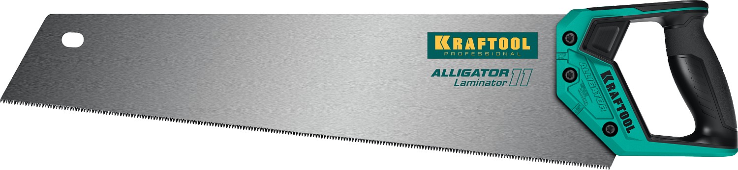 KRAFTOOL Alligator Laminator 11, 500 мм, ножовка по ламинату (15207)