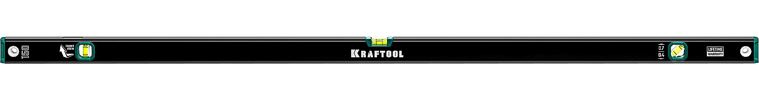 KRAFTOOL 1500 мм, с зеркальным глазком, уровень (34781-150)