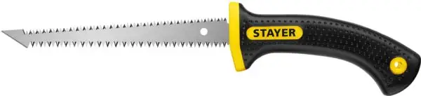 STAYER 150 мм, выкружная мини-ножовка по гипсокартону, Professional (2-15170) — изображение 3
