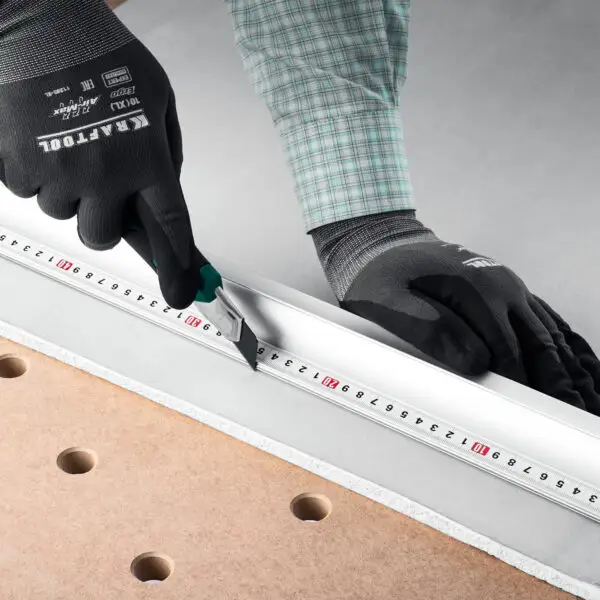 KRAFTOOL KRAFT-LINE, 1.0 м, усиленная алюминиевая линейка со стальной направляющей (34275-100) — изображение 8