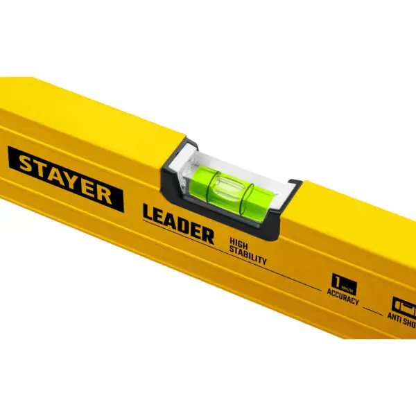 STAYER LEADER, 400 мм, усиленный профиль, уровень с поворотным глазком (3466-040) — изображение 6