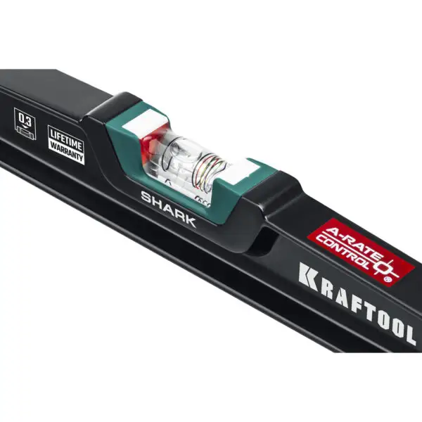 KRAFTOOL A-RATE CONTROL Shark, 600 мм, с инновационным зеркальным глазком, литой уровень (34920-60) — изображение 5