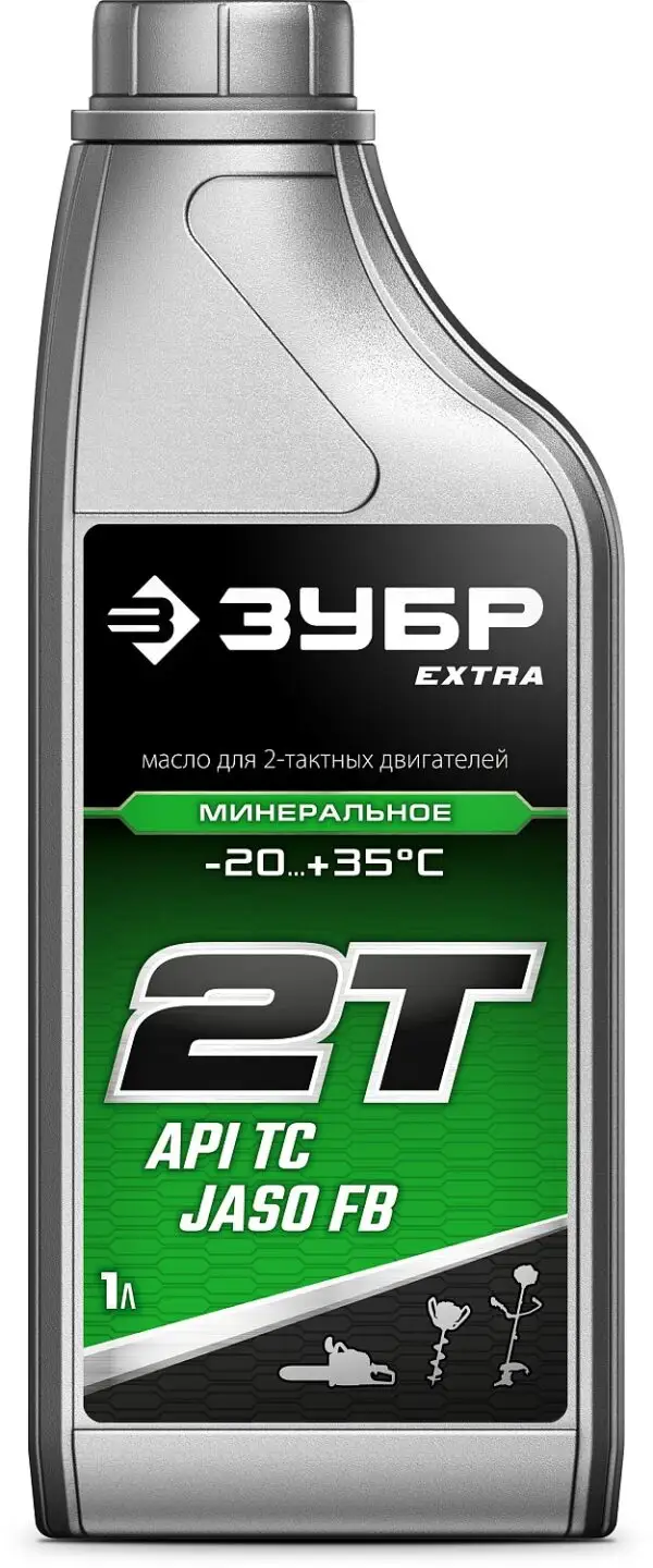 ЗУБР 2Т-М, 1 л, минеральное масло для 2-тактных двигателей, EXTRA (70600-1) — изображение 2
