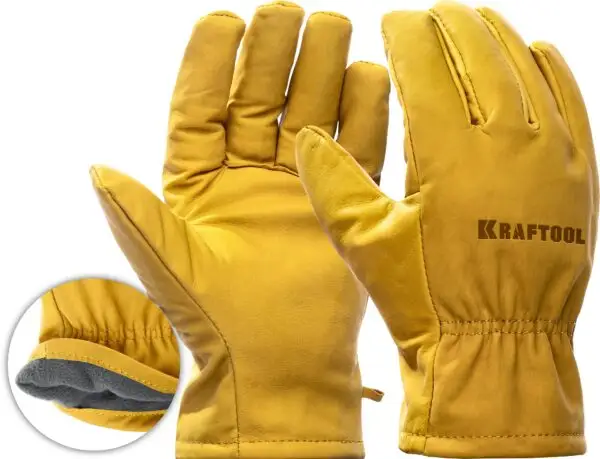 KRAFTOOL EXTREM, XL (10) кожаные рабочие перчатки (1136-XL) — изображение 8