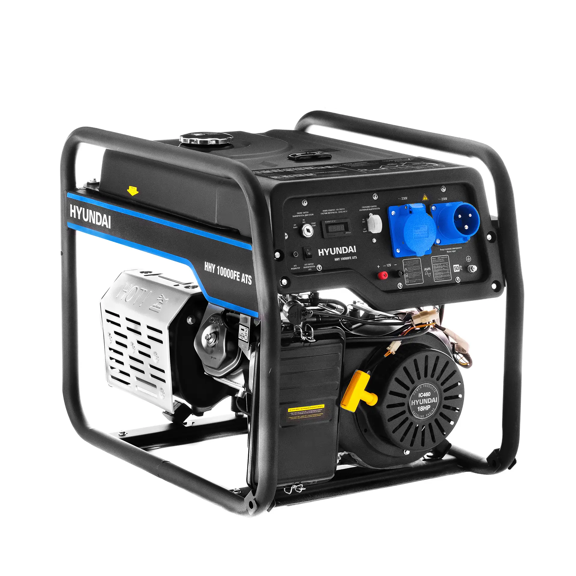 Бензиновый генератор HYUNDAI HHY 10000FE ATS с автозапуском — изображение 3