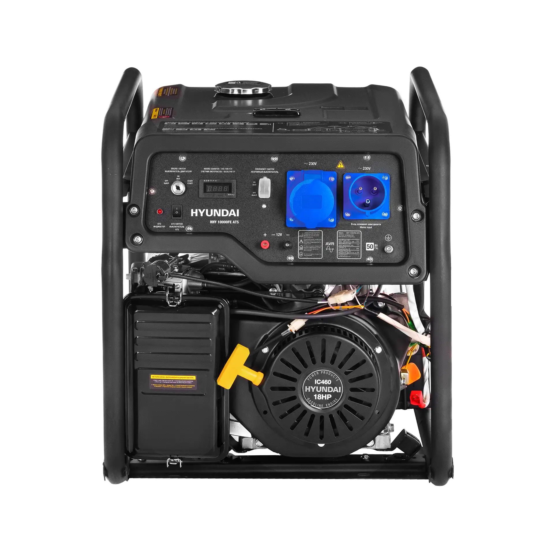 Бензиновый генератор HYUNDAI HHY 10000FE ATS с автозапуском — изображение 2