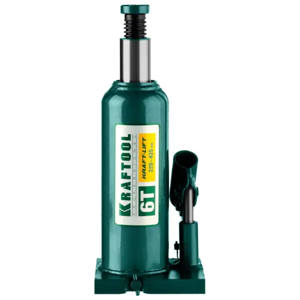 KRAFTOOL KRAFT-LIFT, 6 т, 216 - 413 мм, бутылочный гидравлический домкрат (43462-6) — изображение 16