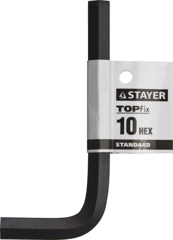STAYER STANDARD, 10 мм, имбусовый ключ (27405-10) — изображение 4
