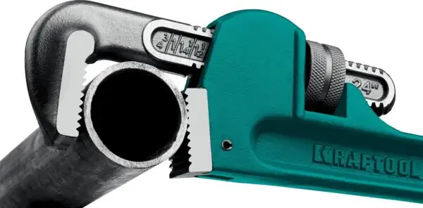 KRAFTOOL STILLSON, 2.5″, 450 мм, трубный разводной ключ (2727-45) — изображение 10