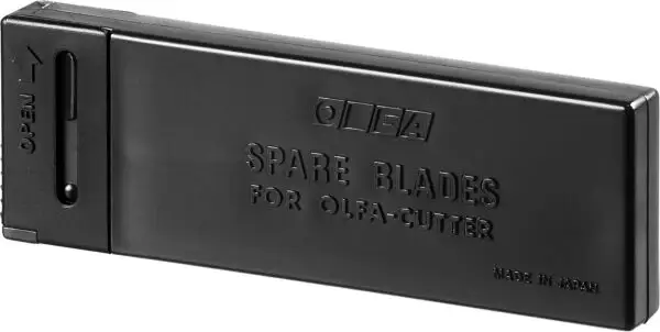 OLFA EXCEL BLACK, 9 х 80 х 0.38 мм, 10 шт, сегментированные лезвия (OL-ABB-10B) — изображение 9