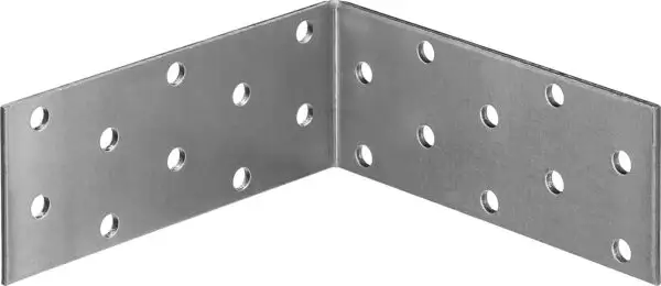 ЗУБР УКР-2.0, 40 x 100 x 100 x 2 мм, цинк, равносторонний крепежный уголок (310206-040-100)