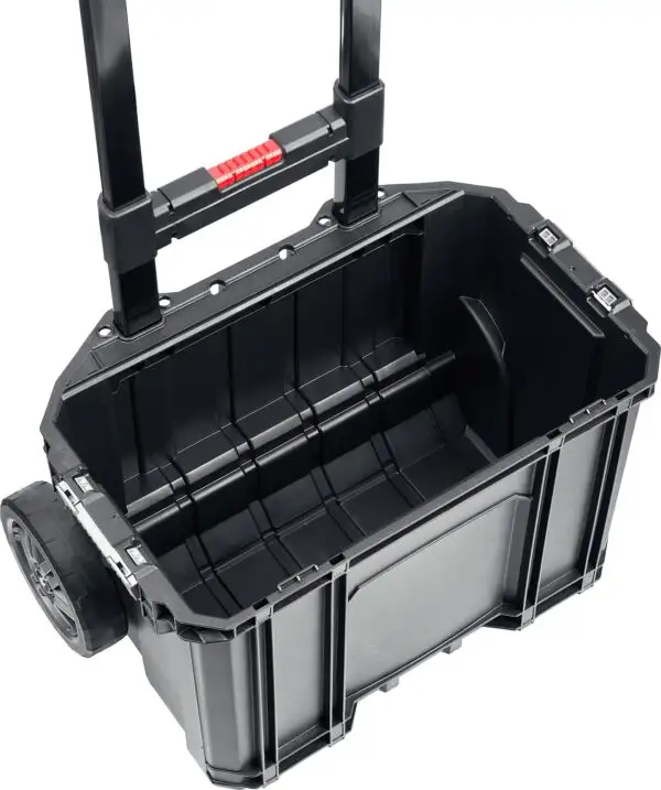 KETER SMART ROLLING, 564 х 373 х 700 мм, (22″), набор пластиковый ящик-тележка + ящик для инструментов + ящик органайзер (38390-22) — изображение 13