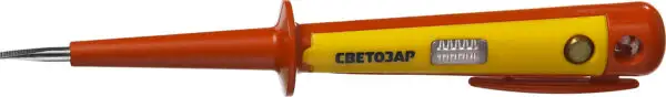 СВЕТОЗАР 100 - 250 В, 190 мм, электрический пробник (SV-45161-15) — изображение 3